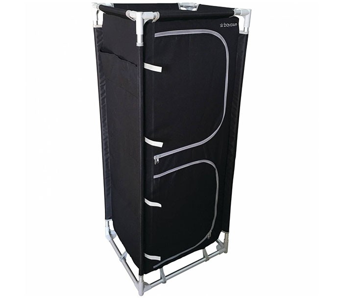 Armario Camping Auxiliar Tubular Black II