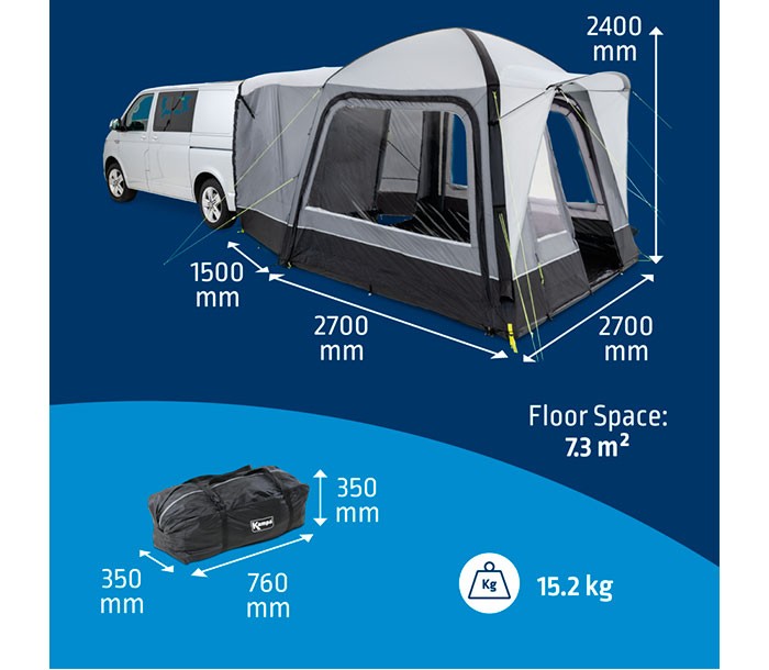 Avance Hinchable Kampa Cross Air TG 2