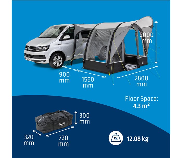 Avance Hinchable Kampa Sprint Air 5