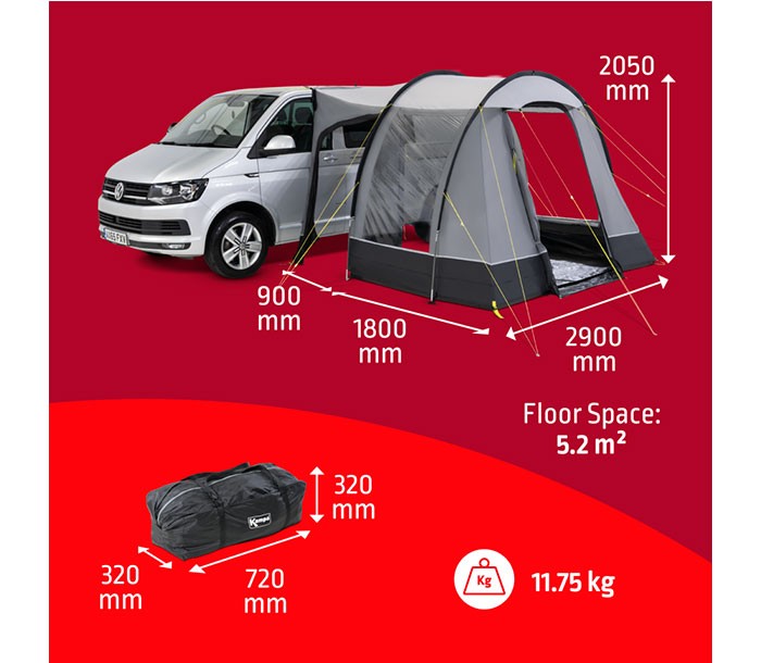 Avance Hinchable Kampa Trip Air 3