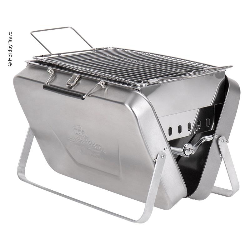 Barbacoa Plegable Inox Holiday Travel - Cocina Camping