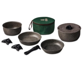 Bateria Cocina Camper 8 en 1 Rockza EVO