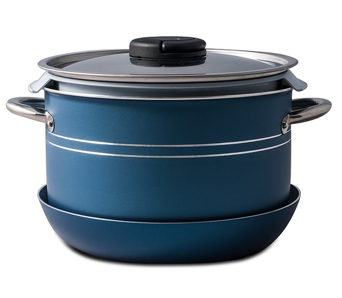 BEAVER Bateria Cocina Camping 24 Flaminia Azul