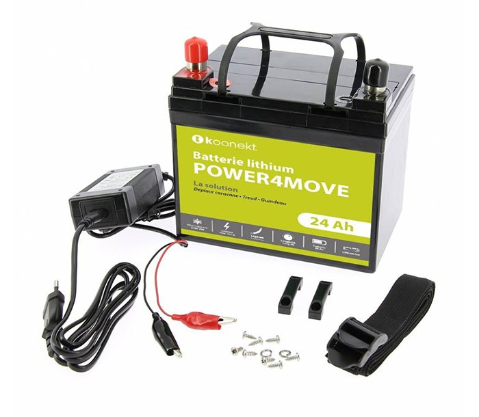 Bateria Litio 24Ah con Cargador