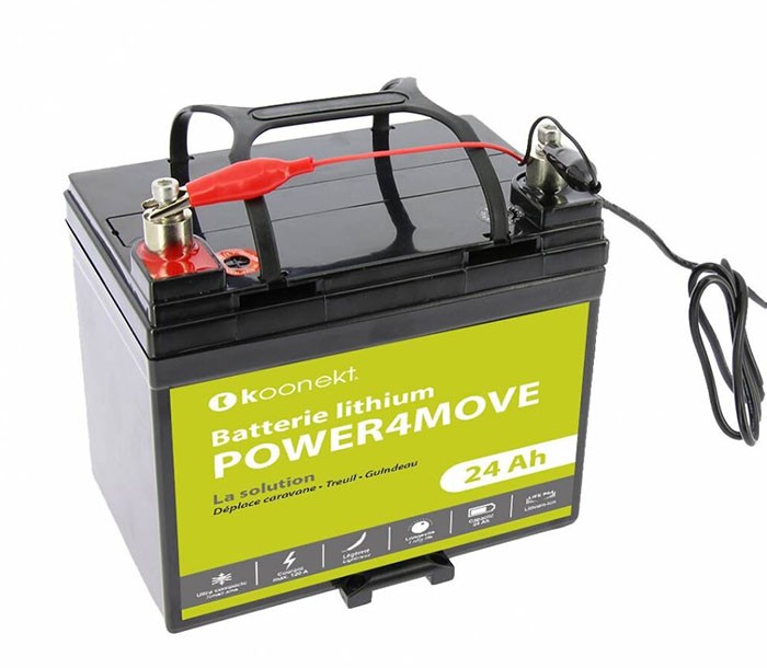 Bateria Litio 24Ah con Cargador 2