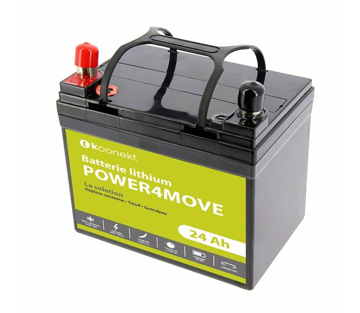 Bateria Litio 24Ah con Cargador 3