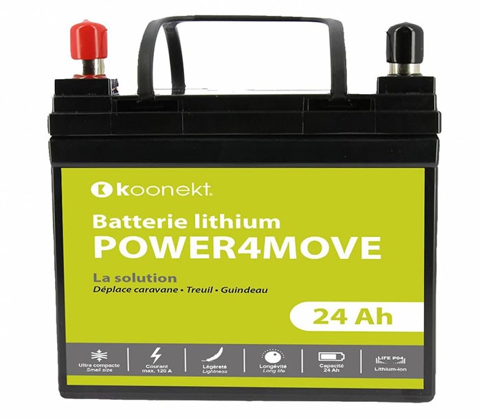 Bateria Litio 24Ah con Cargador 1