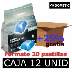 Caja 12 Botes Powercare Dometic 20 Pastillas