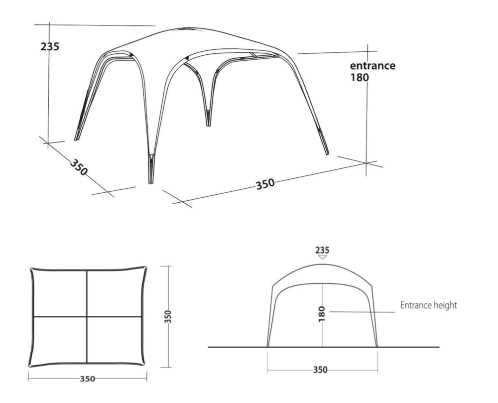 Carpa Outwell Summer Lounge L 6
