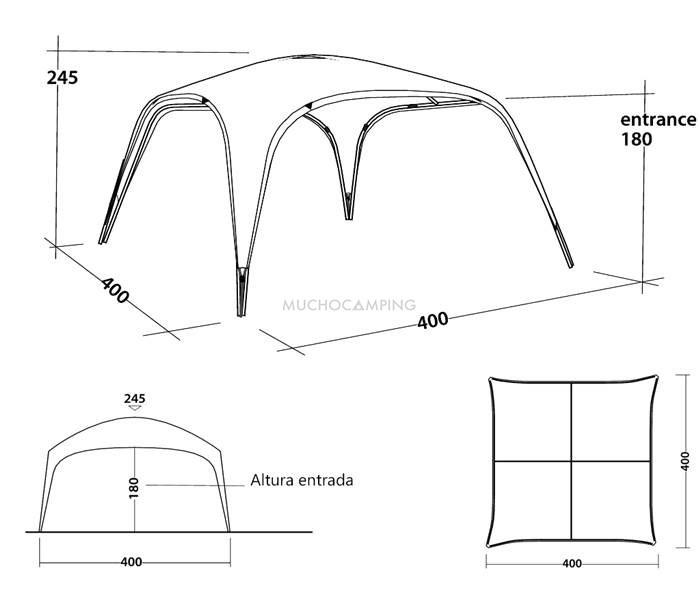 Carpa Outwell Summer Lounge XL 1