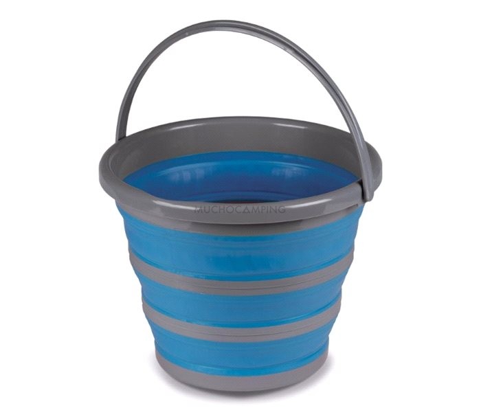 Cubo plegable 10L azul - Accesorios camping