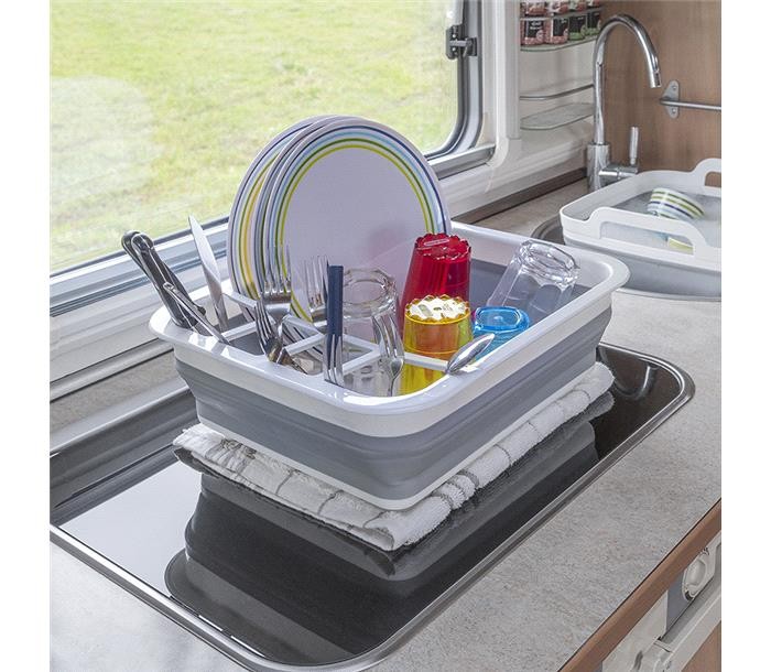 Escurreplatos plegable L - Cocina Camping