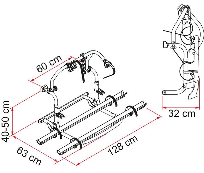 Portabicicletas Carry-Bike Fiamma Pro C 1