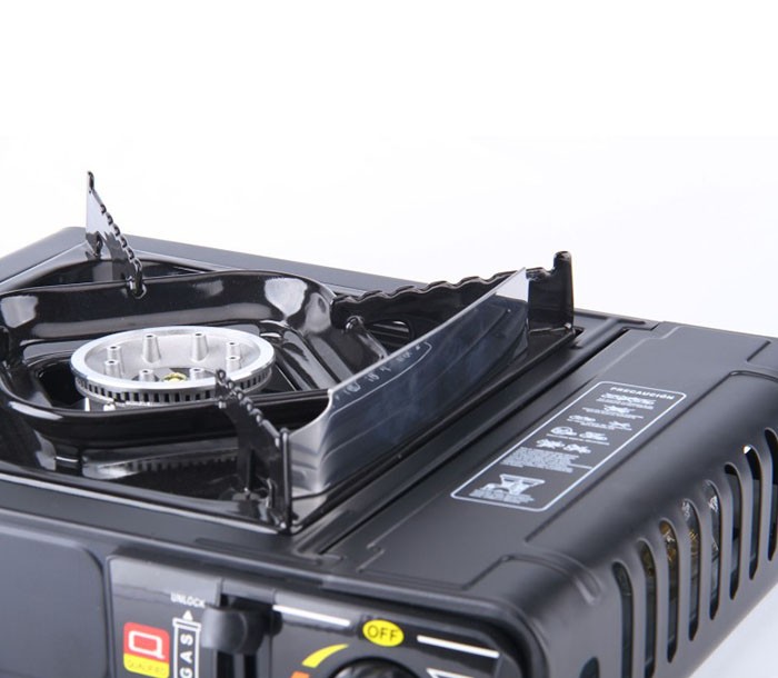 Fogón Portátil Dual para Cartucho y Bombona 3