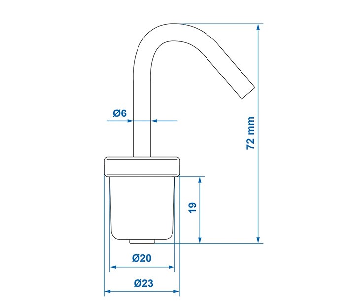 Set 4 Ganchos Tubo Avance 22 1