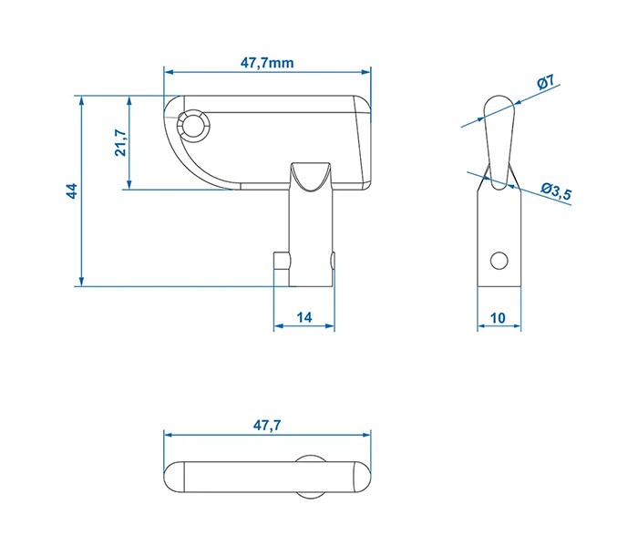Llave desconectador de Baterías 1