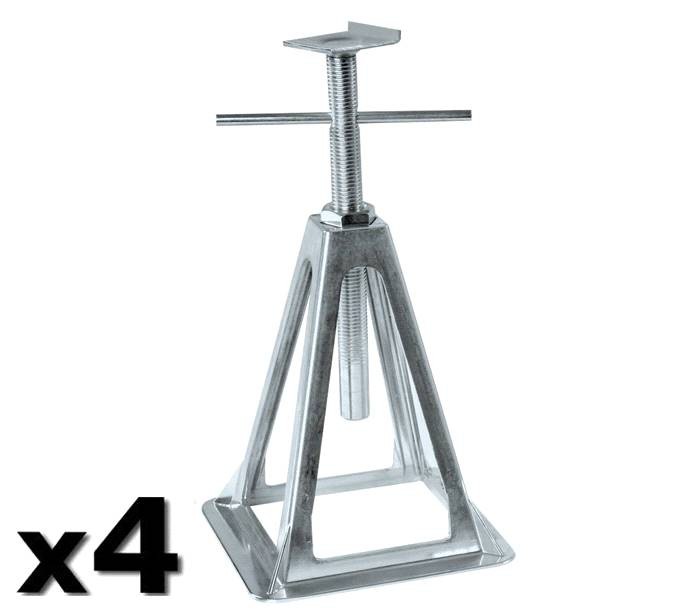 Set 4 martinetes apilable seguridad