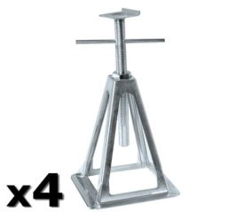 Set 4 martinetes apilable seguridad