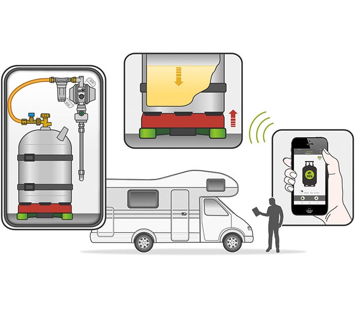 Medidor Digital Botellas Gas Senso4 PLUS 1