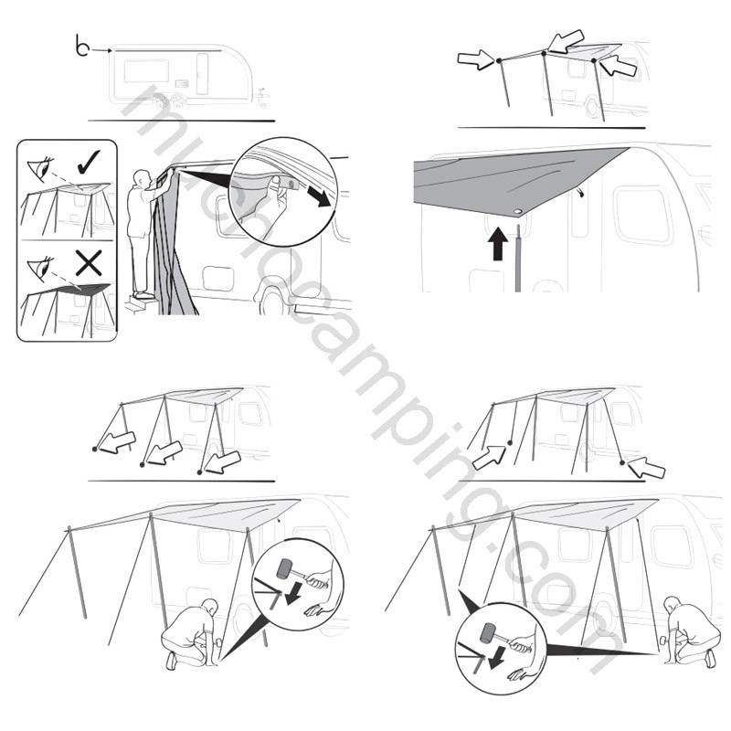 Protector Techo Avance Dometic Solar Shade 260 5