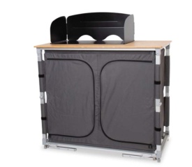 Mueble Cocina Camping Rápido Bambú
