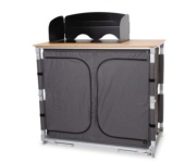 Mueble Cocina Camping Rápido Bambú