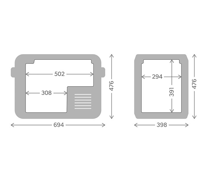 Nevera Compresor Dometic - CFX5 45 10