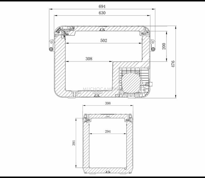 Nevera Compresor Dometic - CFX3 45 L 7