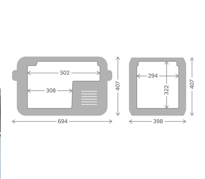 Nevera Compresor Dometic - CFX5 35 L 10