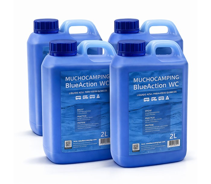 Pack Plus 4 Líquidos Wc BlueAction