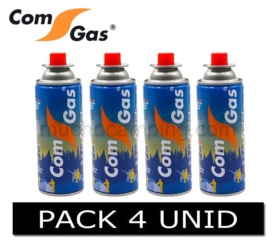 Pack 4 Cartuchos Comgas