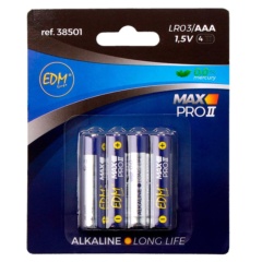 Pilas Alcalinas Max Pro II LR03/AAA