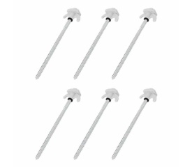 Set 6 Piquetas C/Cabezal Taladro