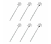 Set 6 Piquetas C/Cabezal Taladro