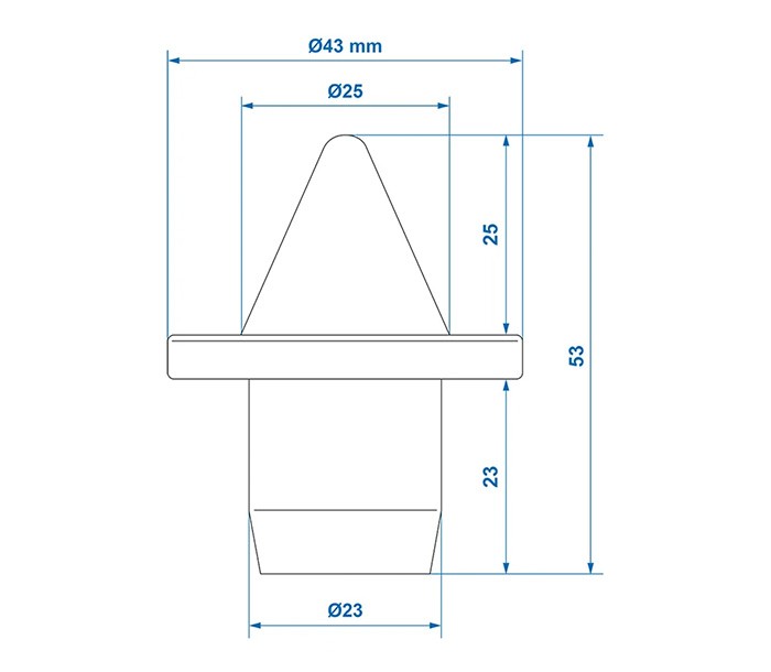Set 4 Puntas Tubo Avance 25 1