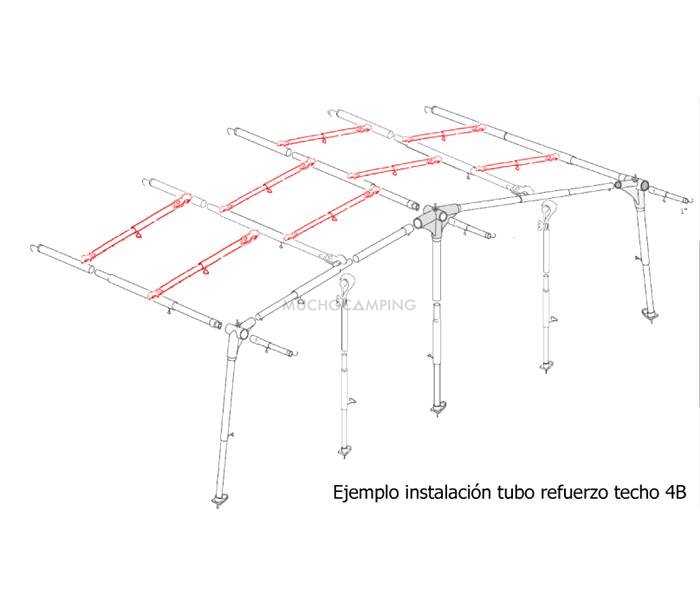 Tubo Refuerzo Techo Avance 4B 40 -70 Bicro 1