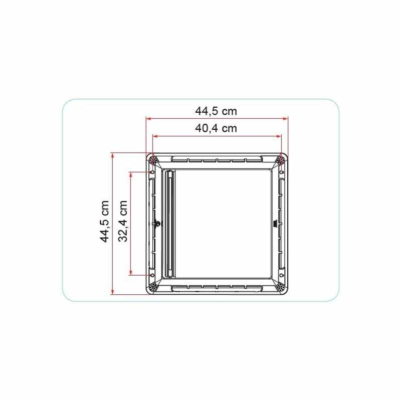 Rollo Vent 40 Oscurecedor Claraboya Fiamma 1