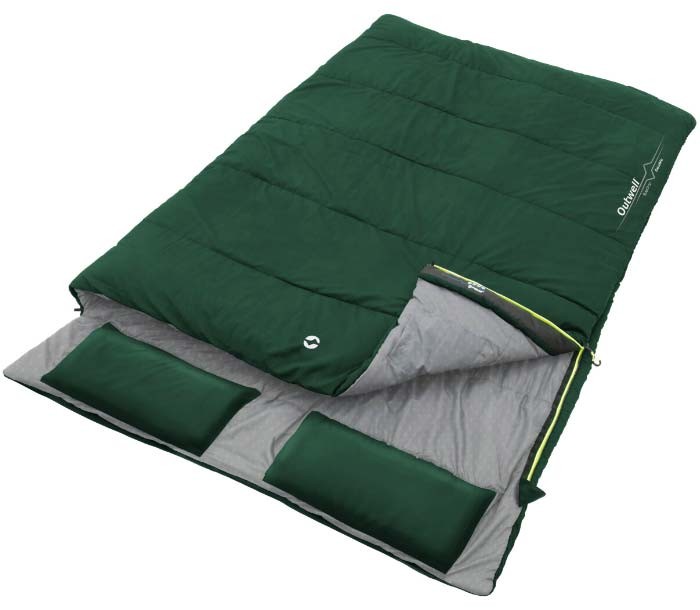 Saco de Dormir Doble Outwell Freeway Green