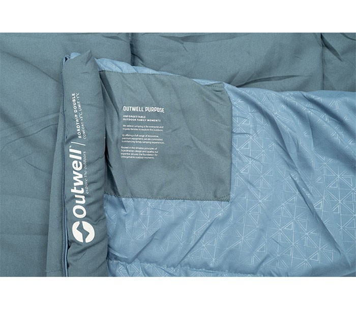 Saco de Dormir Doble Outwell Roadtrip Blue 1