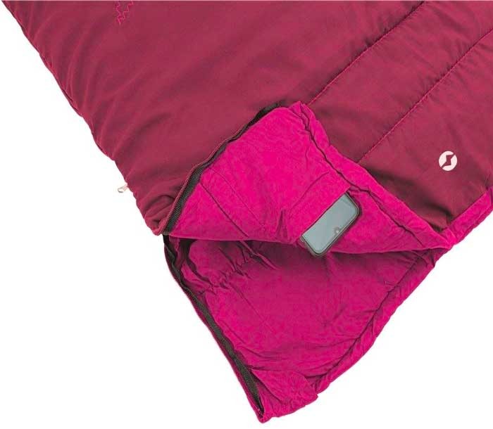 Saco Dormir Infantil Outwell Champ Kids Deep Red 3