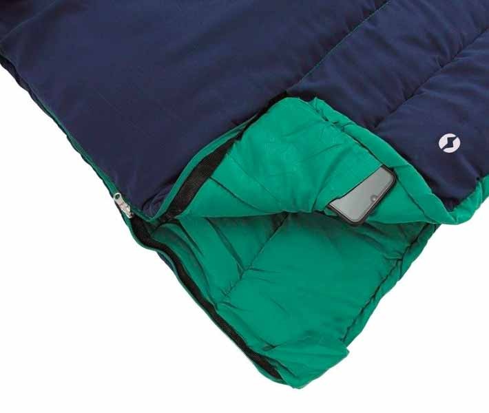 Saco de dormir individual Outwell Champ Kids Ocean Blue - Accesorios  Camping