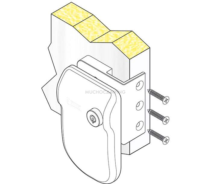 Cerradura Fiamma Safe Door Frame 1