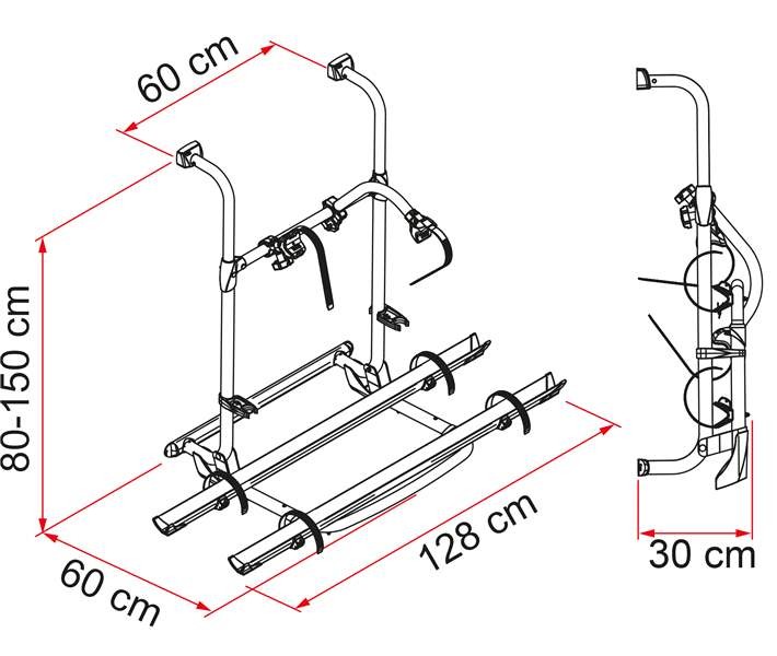 Portabicicletas Carry-Bike Fiamma Pro 1