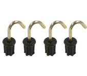 Set 4 Ganchos Tubo Avance 22