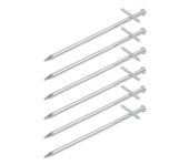 Set 6 Piquetas Roca T 17 cm