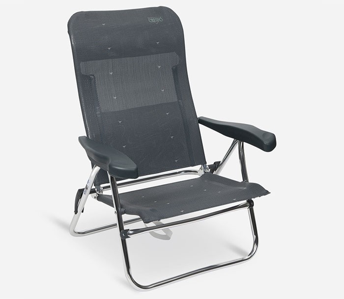 Silla de Playa Crespo Gris Antracita