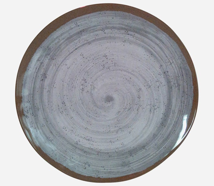 Vajilla de Melamina Halo Grey 12 Pzas 3