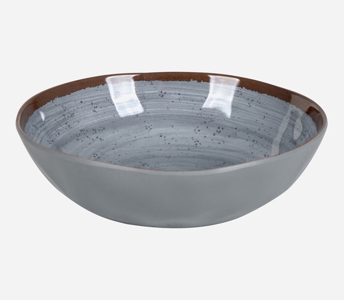 Vajilla de Melamina Halo Grey 12 Pzas 4