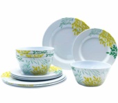 Outlet Incompleta Set Vajilla Melamina Millefiori