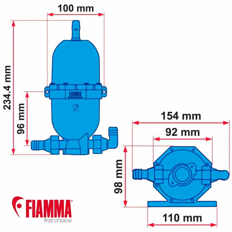 Vaso de Expansión Universal Fiamma A20 1